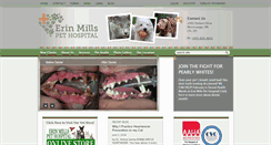 Desktop Screenshot of erinmillsvet.ca